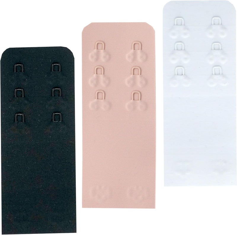 SAMGU Store Women's Soft Bra Extender 2 Hook / 3 Hooks / 4 Hooks Seamless Comfortable Bra Strap Extender Extension - Image 1